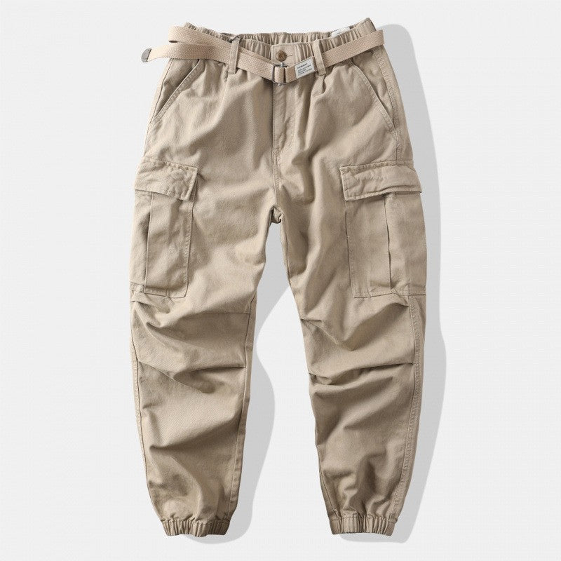 Herren Cargo-Hose mit verstellbarem Bund und praktischen Taschen Echo Archiv