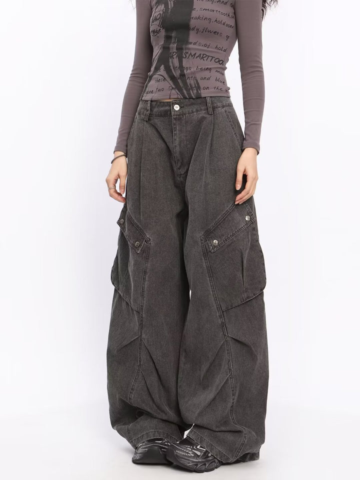 Damen Übergrößen Cargo-Jeans Echoarchiv