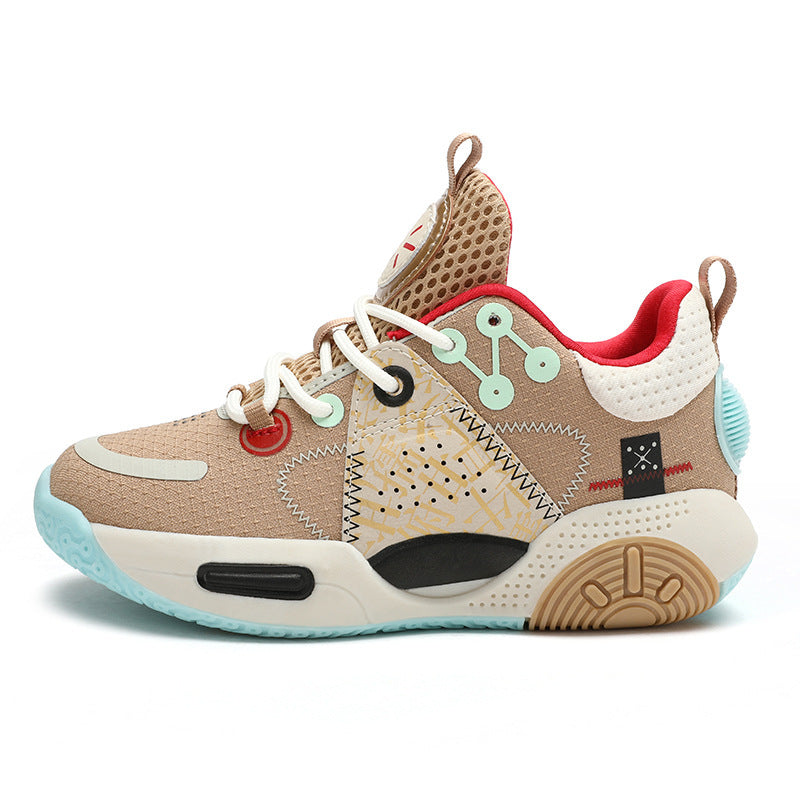 Damen Colorblock-Sneaker mit atmungsaktivem Mesh und gepolsterter Komfortsohle – Névara