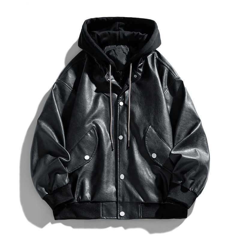 Damen Modische Kunstlederjacke Echo Archiv