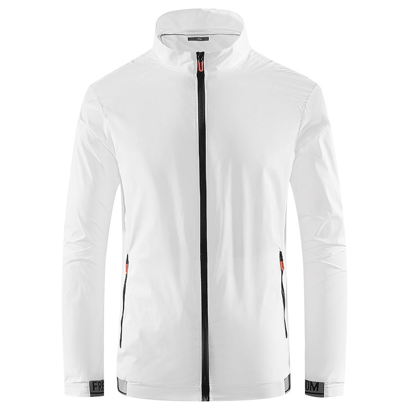Herren Leichte Performance‑Windjacke mit hochschließendem Stehkragen Echoarchiv
