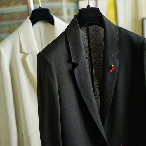 Damen Eleganter Leinenblazer Echoarchiv