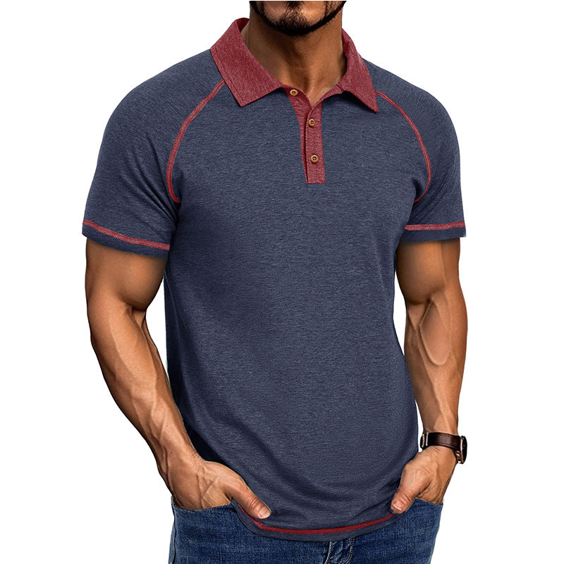 Herren Polo-Shirt mit modernem Kragen Echoarchiv