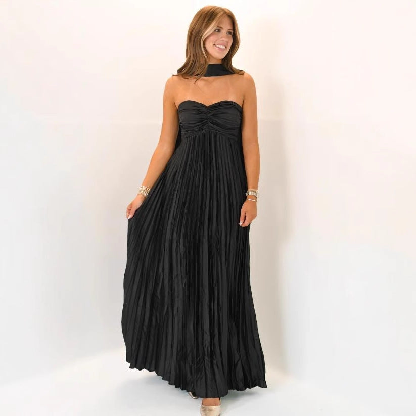 Damen elegante Maxi-Röcke mit Faltenwurf Echo Archiv