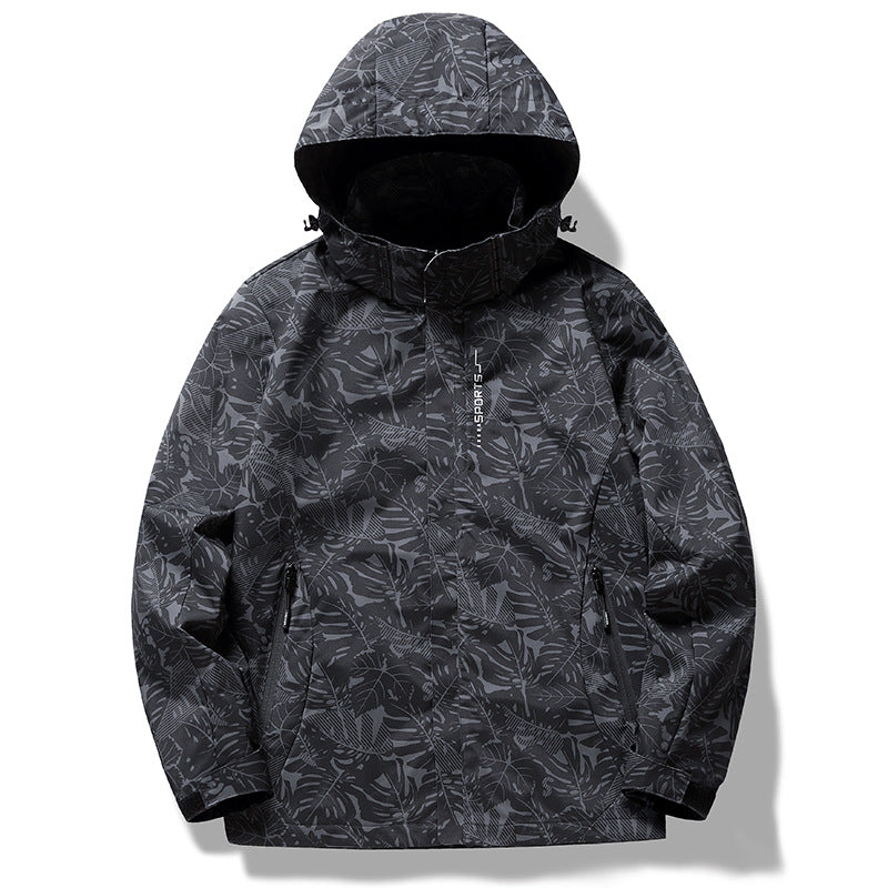 Herren Atmungsaktive Wind- und Wasserabweisende Outdoor-Jacke Echo Archive