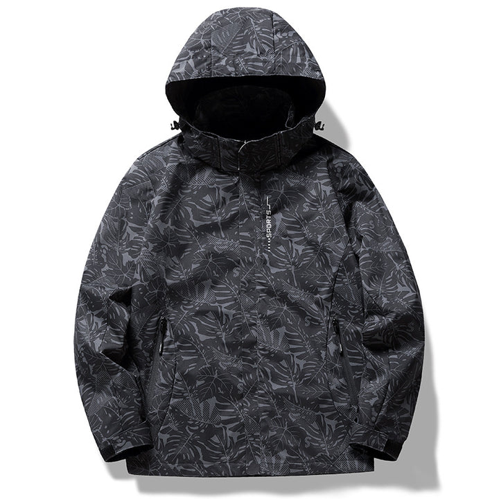 Herren Atmungsaktive Wind- und Wasserabweisende Outdoor-Jacke Echo Archive