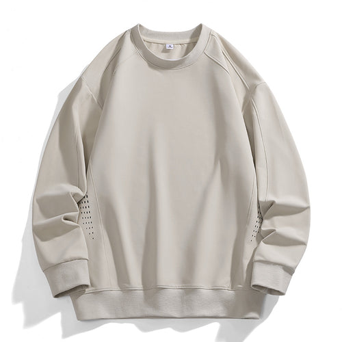 Leichte Herren-Performance-Sweatshirt mit Raglanärmel und seitlicher Belüftung – Marzano
