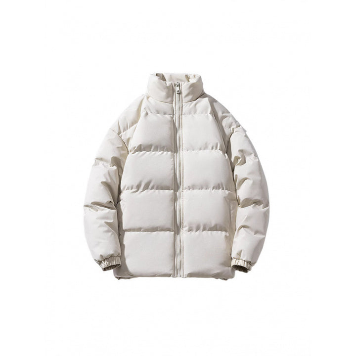 Unisex Leichte gesteppte Daunenoptik Pufferjacke mit Stehkragen und Zwei-Wege-Reißverschluss Echo Archiv