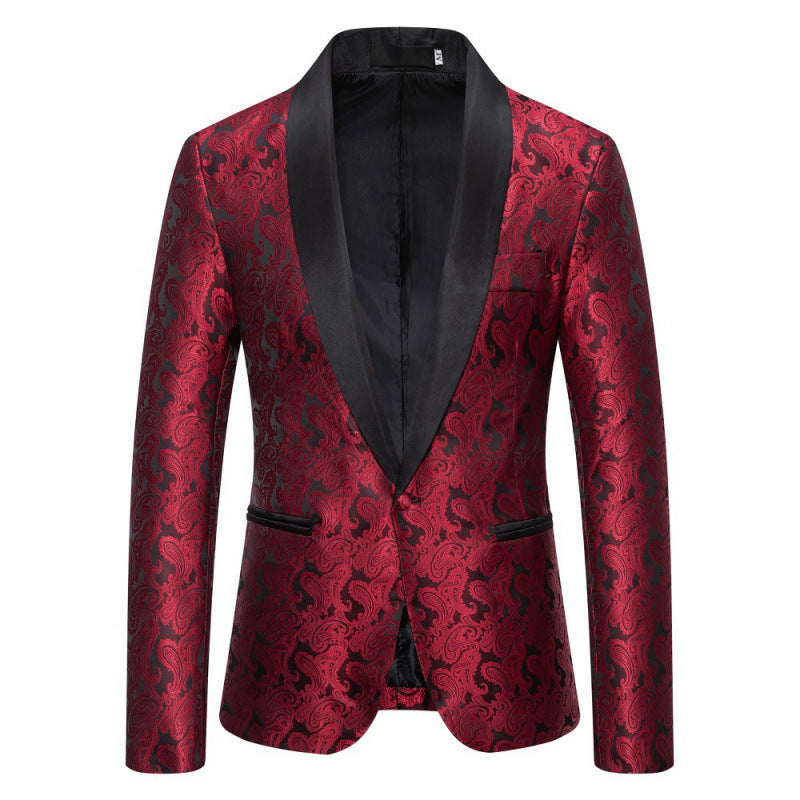 Herren Exklusive Smokingjacke mit filigranem Muster Echoarchiv