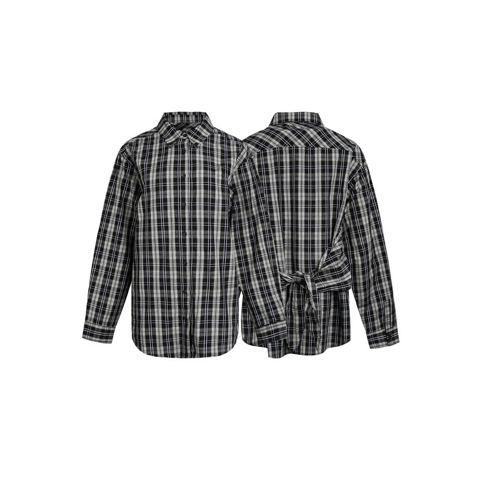 Herren Relaxed-Karohemd aus weichem Brushed‑Flanell mit verlängertem Rücken und Rundsaum Echoarchiv