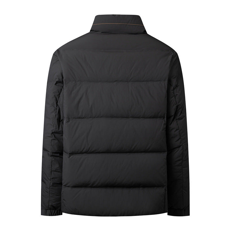 Herren Steppjacke mit Thermofüllung und hohen Stehkragen Echoarchiv