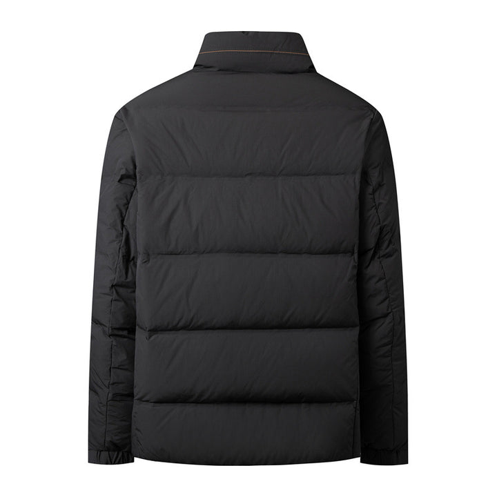 Herren Steppjacke mit Thermofüllung und hohen Stehkragen Echoarchiv