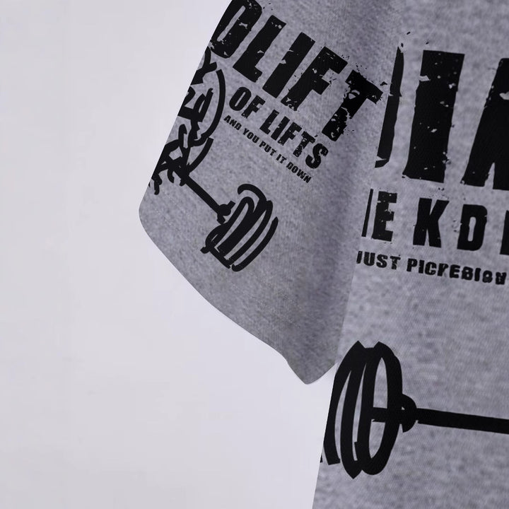 Herren Sportliches Poloshirt mit kreativem Motivdruck Echoarchiv