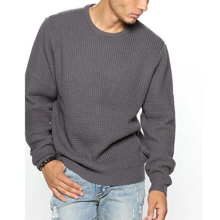 Herren Grobstrickpullover mit modernem Schnitt und kuscheligem Innenfutter Echoarchiv