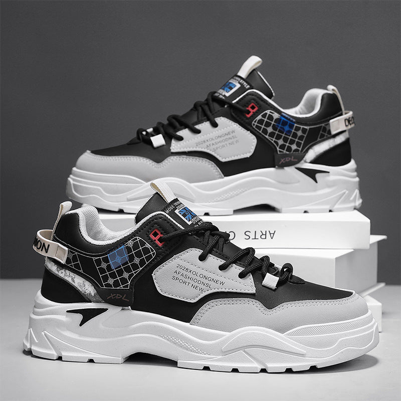 Herren Chunky-Sneaker mit atmungsaktivem Mesh, gepolsterter Plateausohle und technischer Komfortdämpfung – Norré