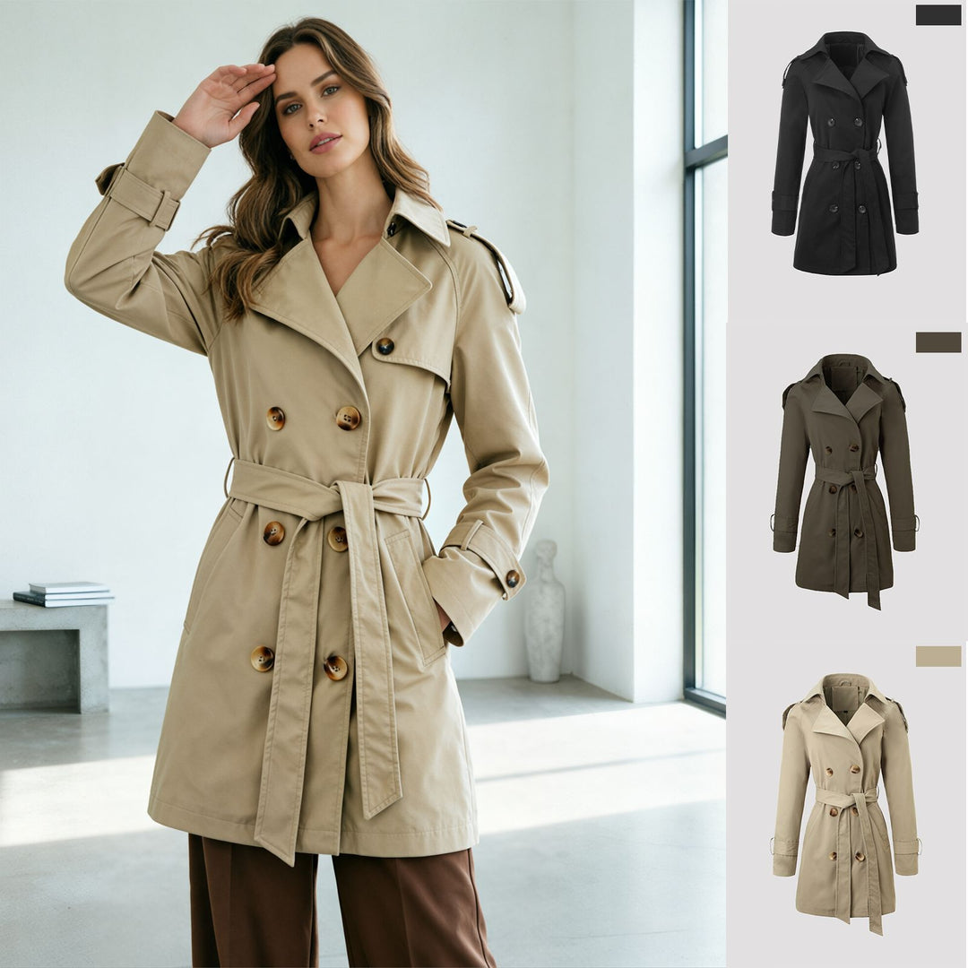 Damen Klassischer Trenchcoat Echo Archiv