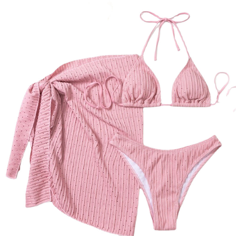 Damen Triangel-Bikini-Set mit Rüschen-Details Echo Archiv
