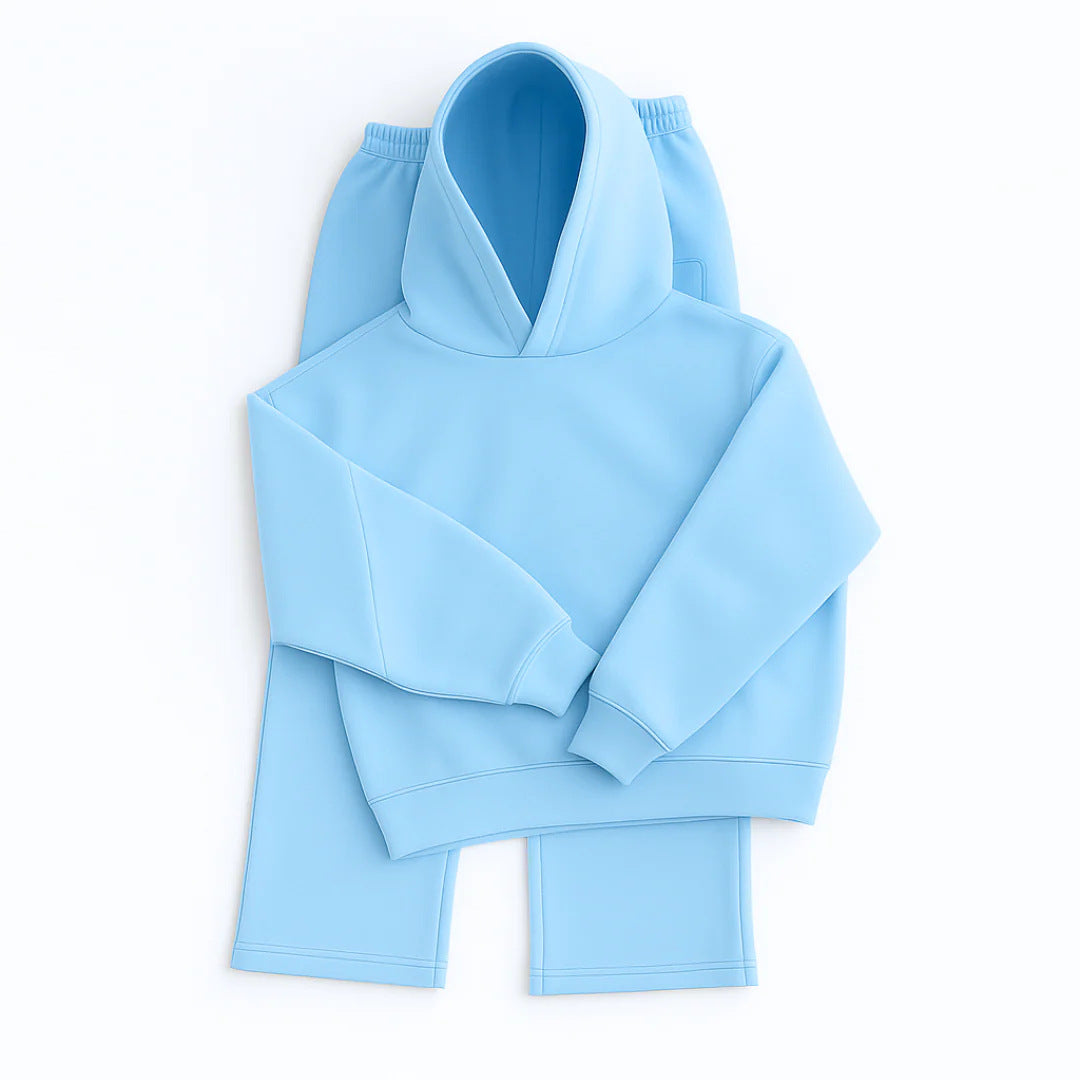 Damen Sportliches Hoodie-Set – Auréline