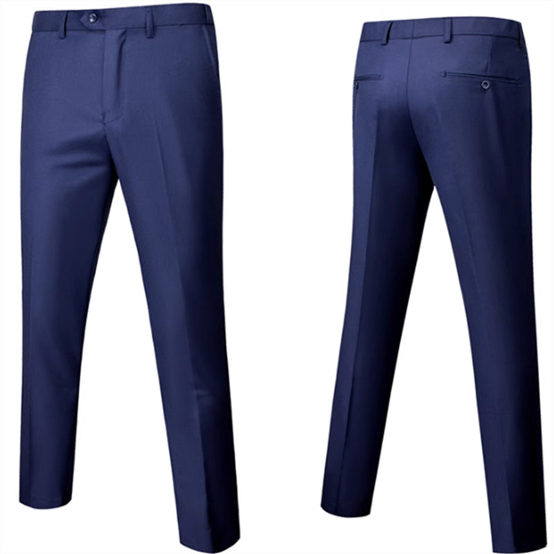 Herren Zweiteiliger Slim-Fit Anzug mit Ein-Knopf-Sakko und schmaler Anzughose Echo Archiv