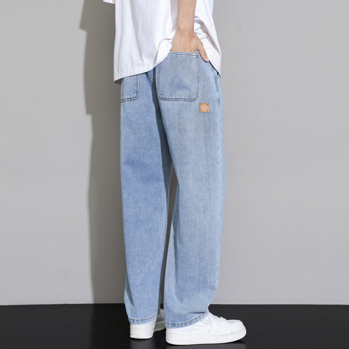 Herren lässige weite Jeanshose Echoarchiv