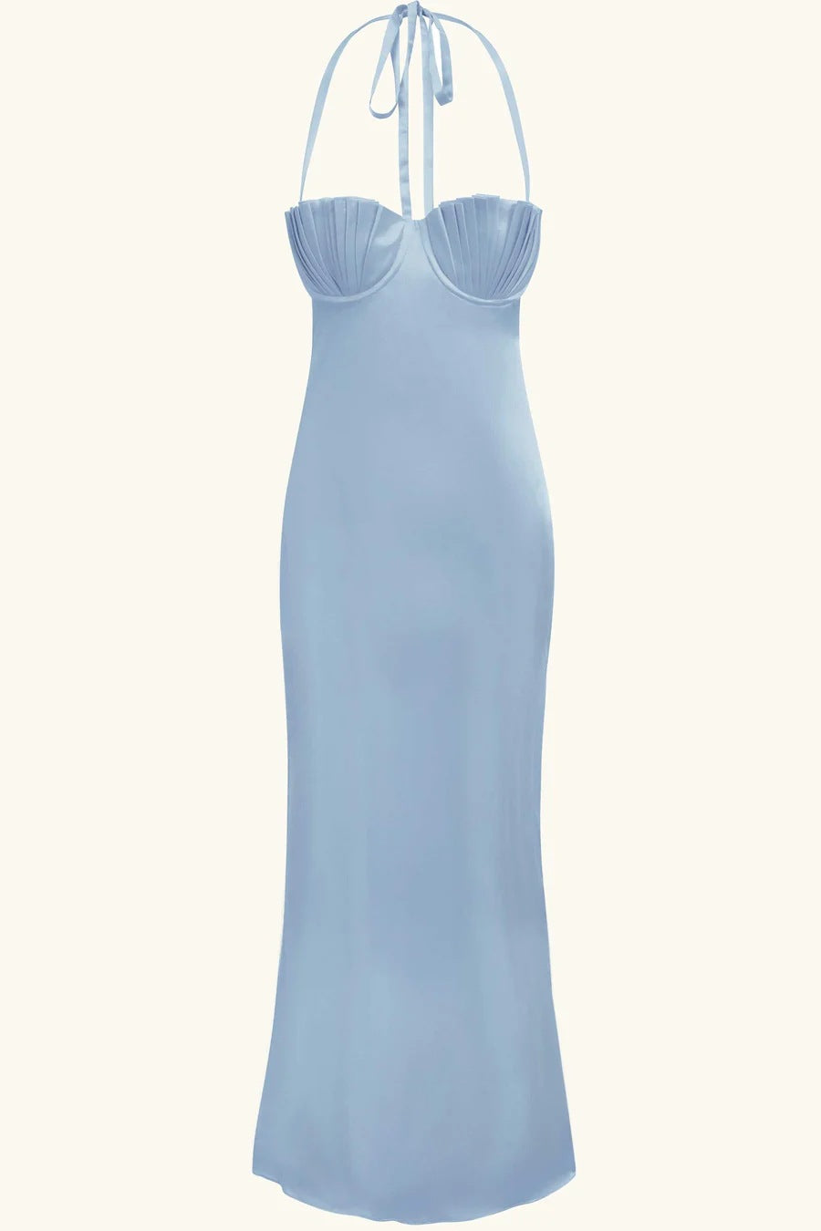 Damen Abendkleid mit tailliertem Oberteil und raffinierten Falten Echo Archiv
