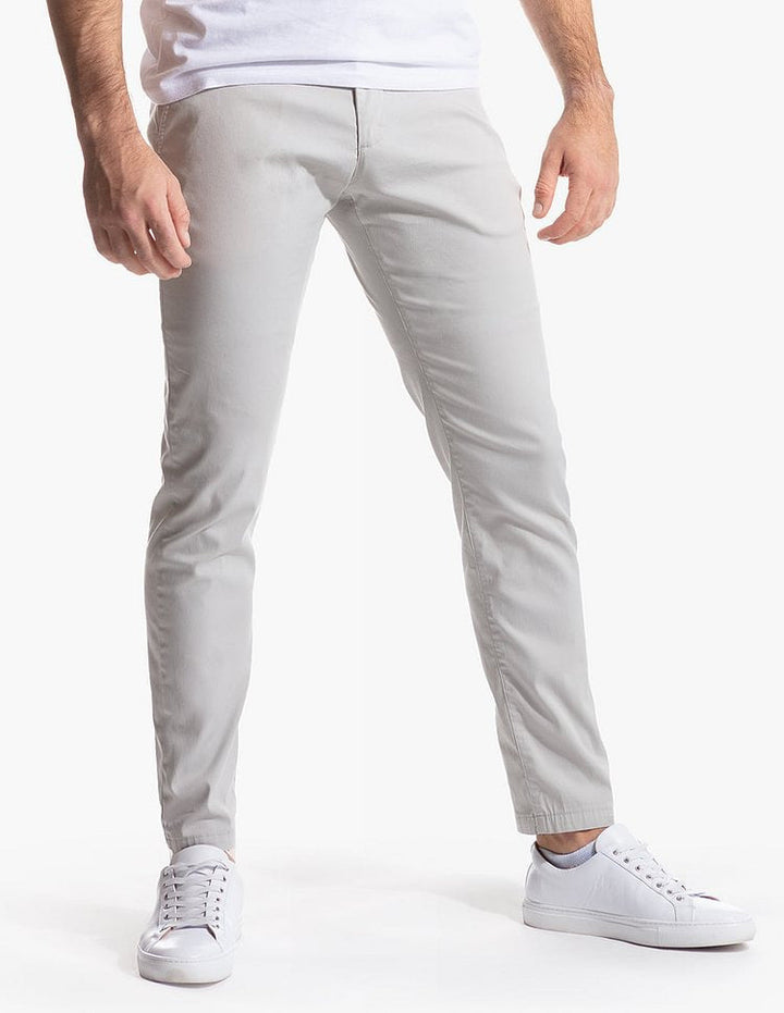 Herren Slim-Fit Chinohose aus atmungsaktivem Material Echoarchiv