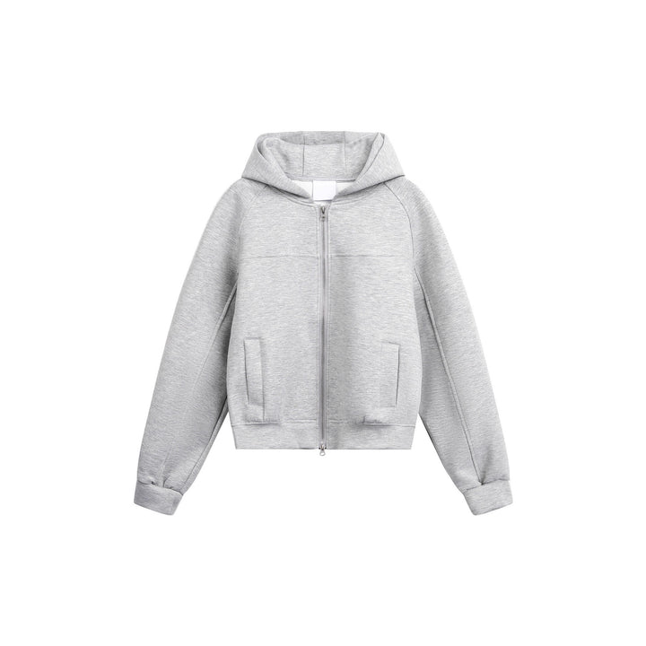 Damen Sportliche Kapuzensweatjacke Echoarchiv