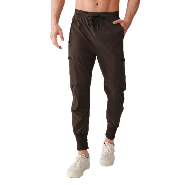 Herren modische Cargo Jogginghose mit praktischen Taschen und elastischem Bund Echoarchiv