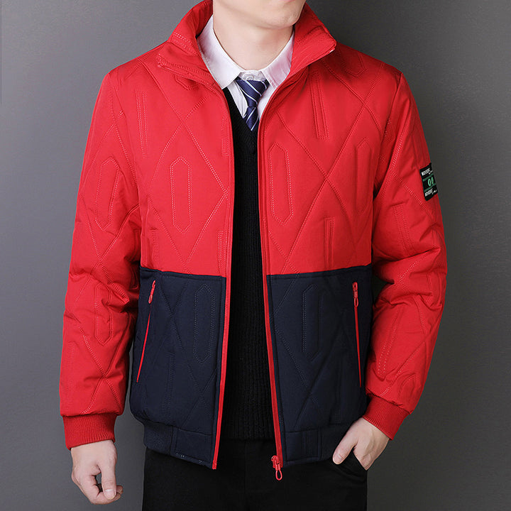 Herren urbane Übergangsjacke mit strukturiertem Design Echo Archiv
