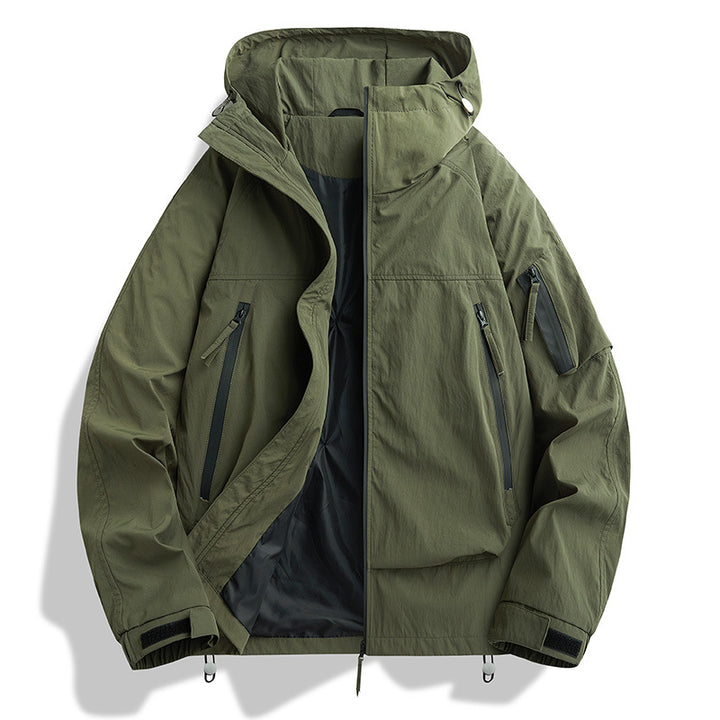 Herren Technische Outdoorjacke mit praktischen Taschen Echoarchiv