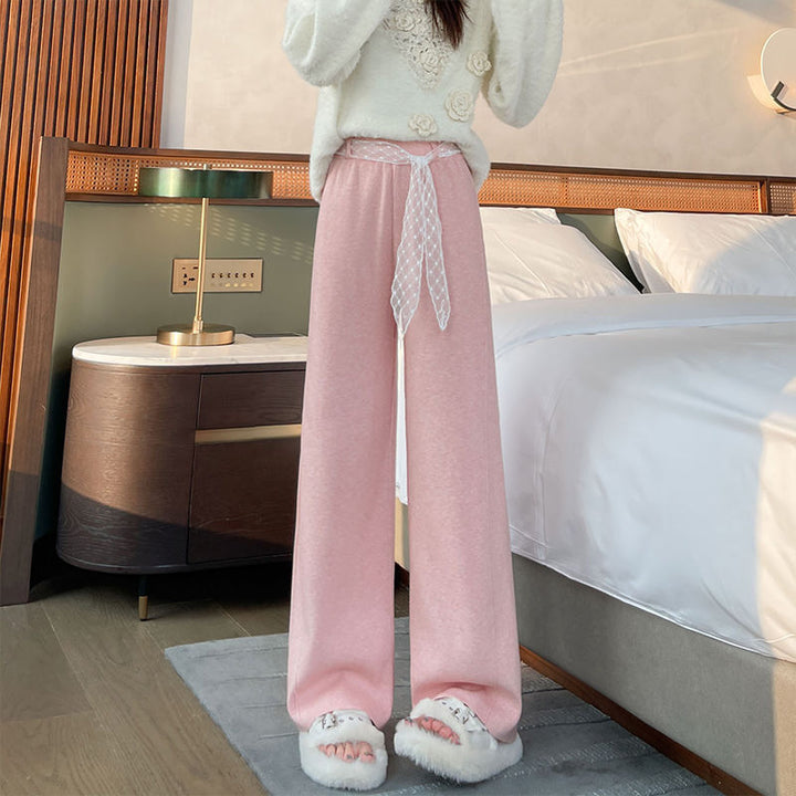 Damen Bequeme Oversized Stoffhose Echo Archiv