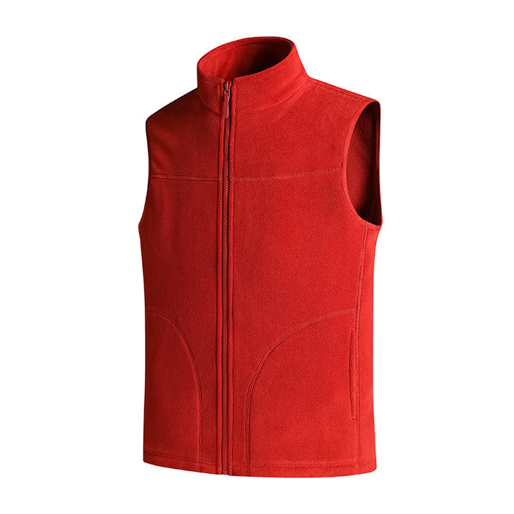Damen Sportliche Fleece-Weste Echo Archiv