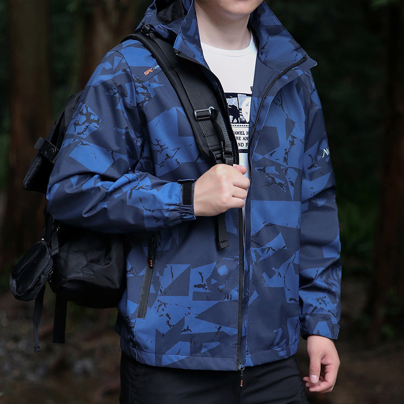 Herren-Allwetterjacke mit Hochleistungsdesign Echo Archive