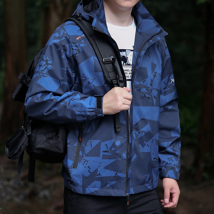 Herren-Allwetterjacke mit Hochleistungsdesign Echo Archive