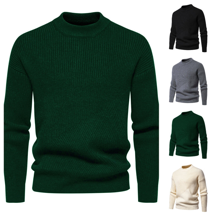 Herren Feinstrickpullover mit modernem Rippenmuster und hochwertiger Verarbeitung Echoarchiv