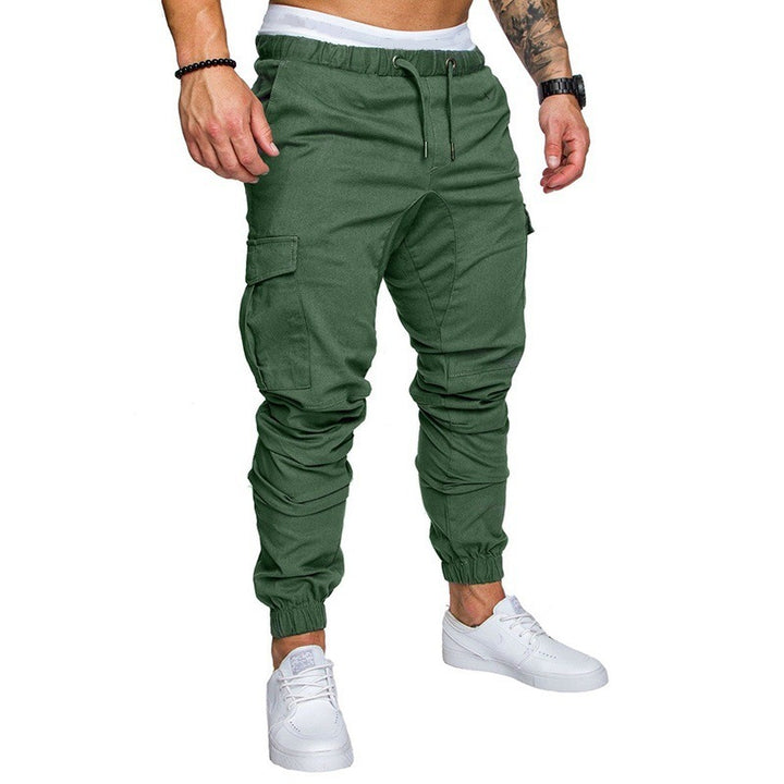 Herren nan Slim-Fit Cargo-Joggerhose mit elastischem Tunnelzug, verstärkten Nähten und Mehrfachtaschen Echo Archiv
