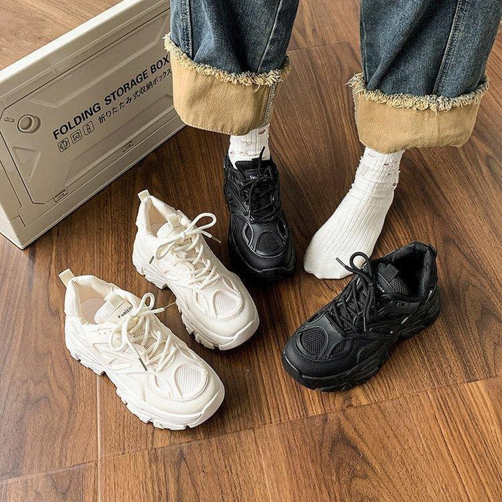 Damen Chunky Sneaker mit atmungsaktiven Mesh-Einsätzen und robustem Profil Echo Archiv