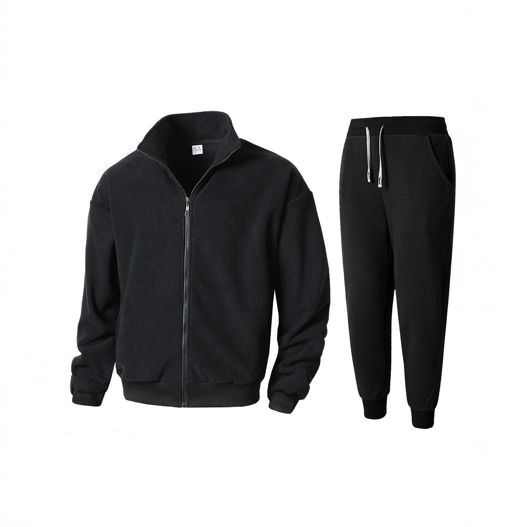 Herren Fleecejacke und Jogginghose Set Echoarchiv