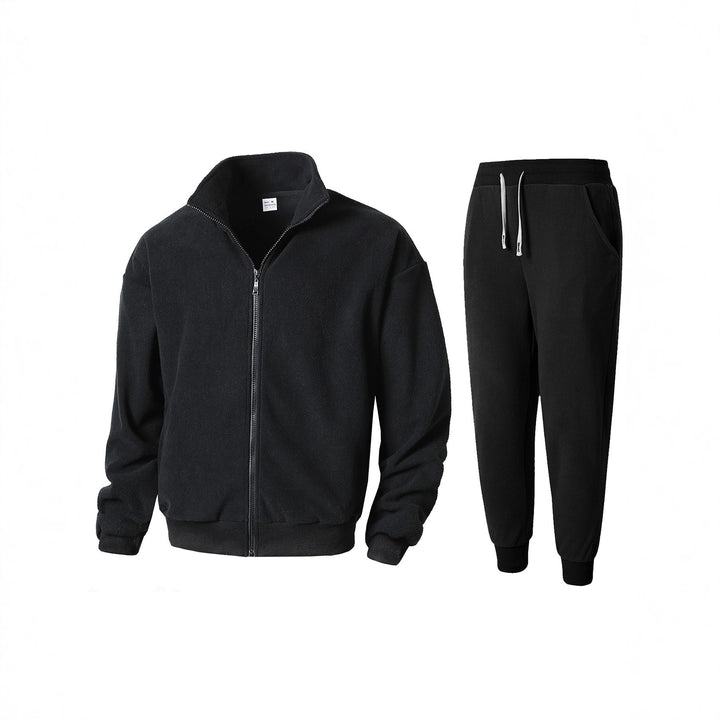 Herren Fleecejacke und Jogginghose Set Echoarchiv