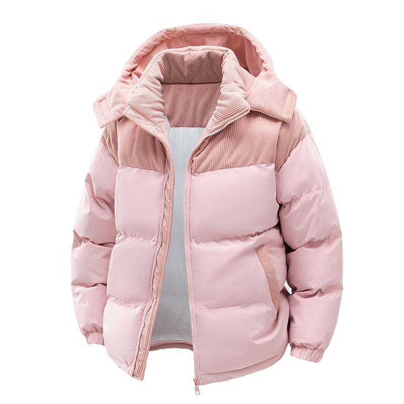 Damen isolierte Pufferjacke mit kuscheligem Innenfutter und verstellbarem Kapuzensystem – Echoarchiv