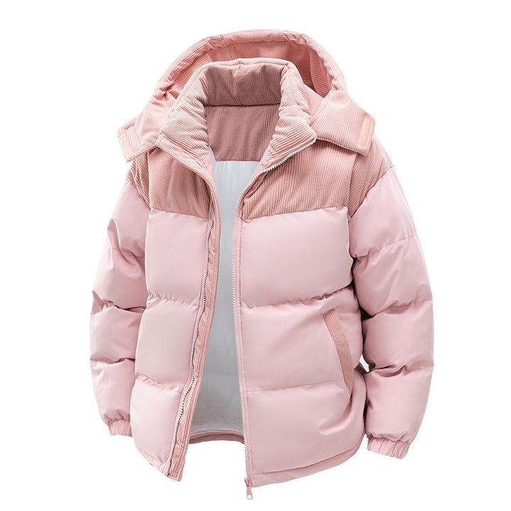 Damen isolierte Pufferjacke mit kuscheligem Innenfutter und verstellbarem Kapuzensystem – Echoarchiv
