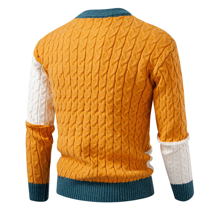 Herren modischer Strickpullover mit einzigartigem Muster und hohem Tragekomfort Echoarchiv