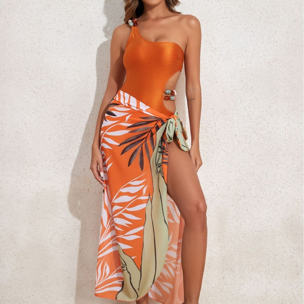 Damen Wickelrock-Bikini-Set Echo Archiv