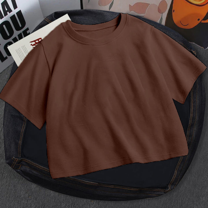 Damen Figurbetontes Crop-Top Echo Archiv