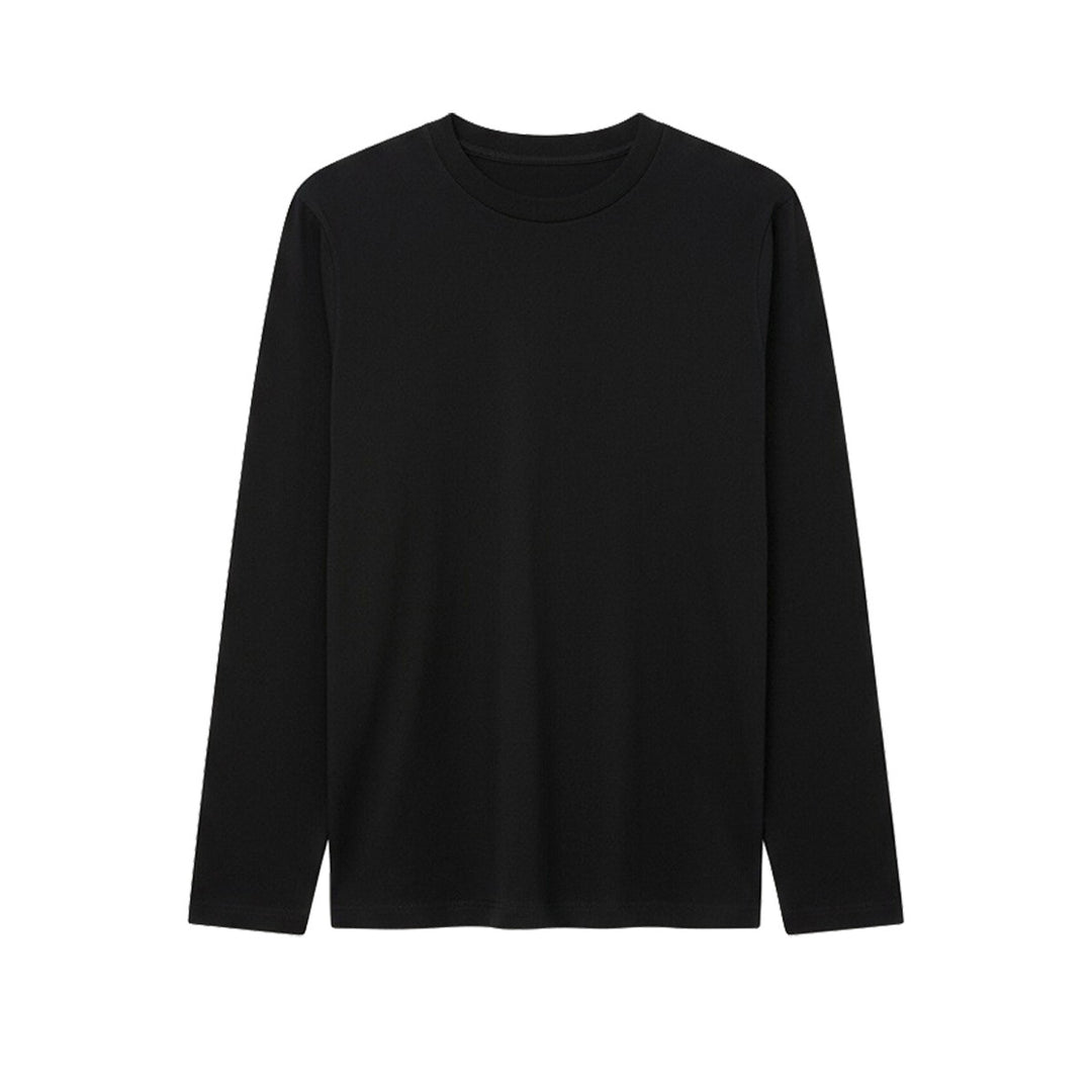 Unisex Langärmeliges Basicshirt aus Bio-Baumwolljersey mit Rundhalsausschnitt Echo Archiv