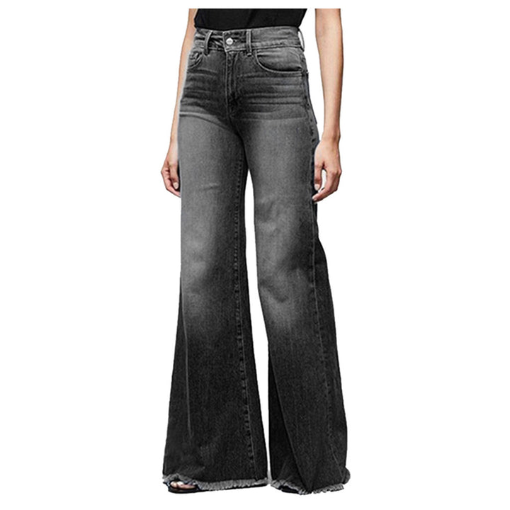 Damen Hoch geschnittene Schlagjeans im Vintage-Look Echo Archiv