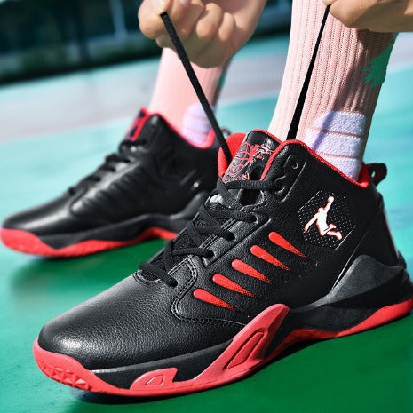 Herren Performance-Basketballschuhe mit gepolsterter Knöchelmanschette und griffiger Courtsohle Echoarchiv