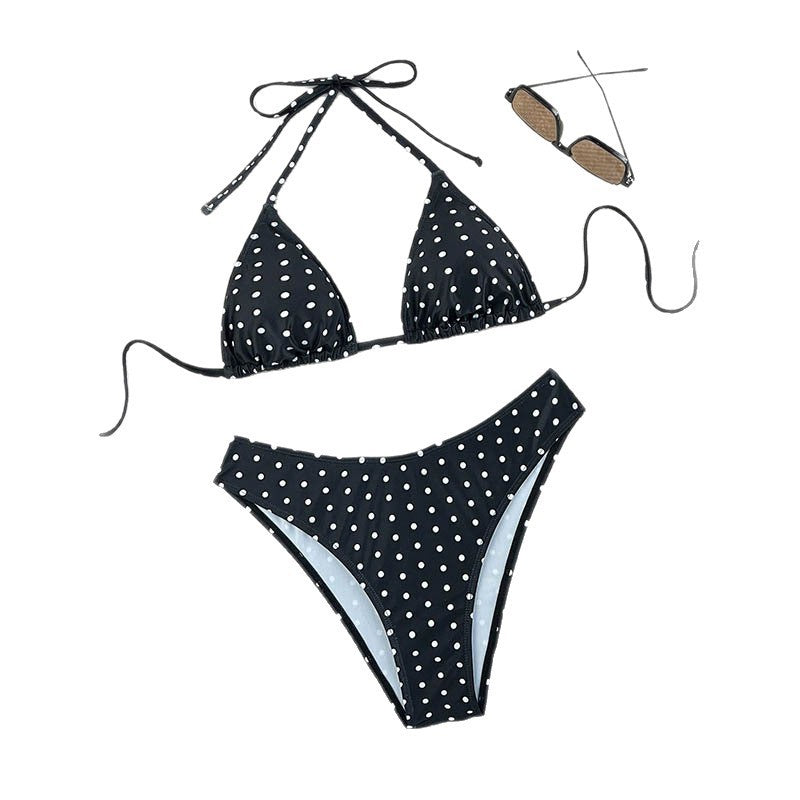 Damen Triangel-Bikini mit schickem Leo-Muster Echo Archiv