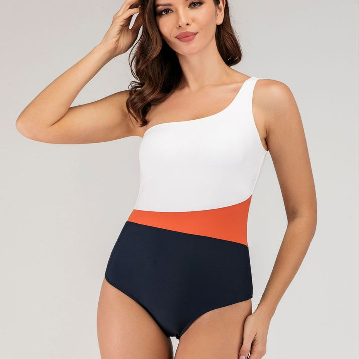 Damen Sportlicher Einteiler-Badeanzug mit hochwertigem Material Echo Archiv