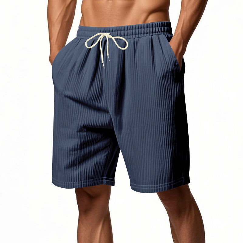 Herren Freizeit Shorts mit elastischem Bund und seitlichen Taschen Echoarchiv